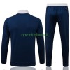 Feyenoord Rotterdam Ensemble Vestes d'Entraînement 21-22 Bleue Pour Homme